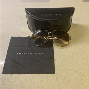 Marc by Marc Jacobs White Aviators